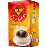 Café Tradicional a Vácuo 3 Corações 500g