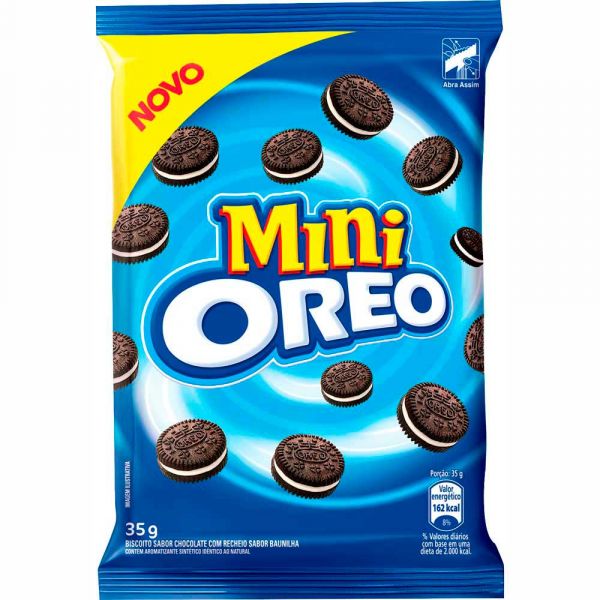 Biscoito Recheado Original Mini Oreo 35g.