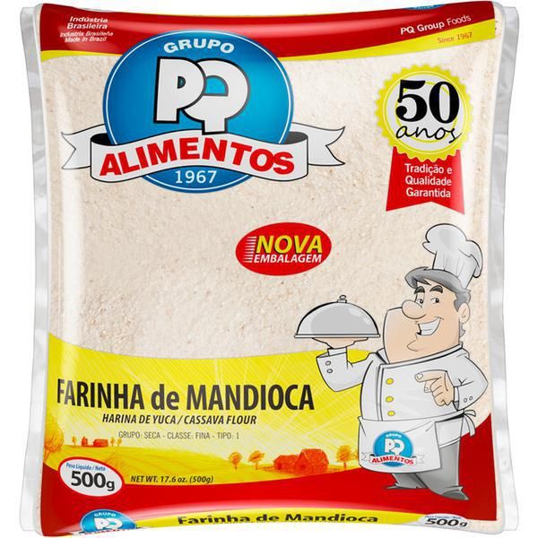 Farinha de Mandioca Crua PQ 500g