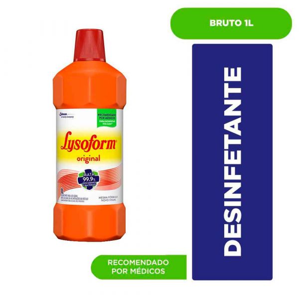 Desinfetante Bruto Original Lysoform 1 LITRO