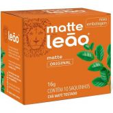 Chá Mate Natural Leão 150g - 10 sachês.