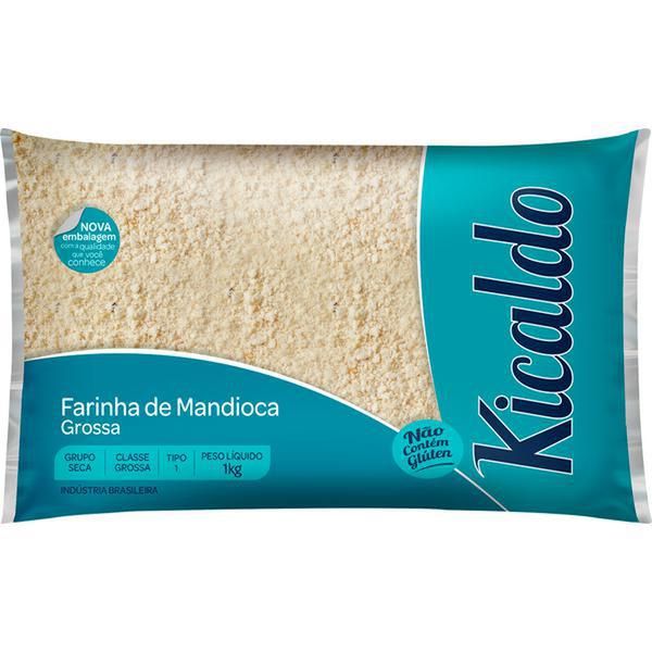 Farinha de Mandioca Grossa Kicaldo 1kg