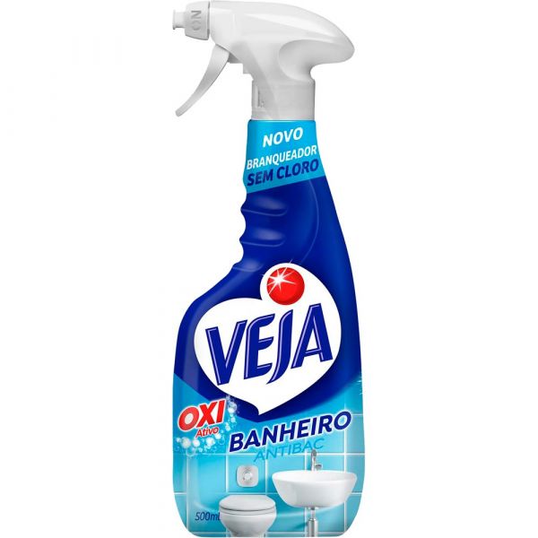 Limpador de Banheiros Antibac Veja 500ml